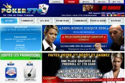 Poker770 : Bonus de 300€ + 7,70$ gratuit + 5 token offert